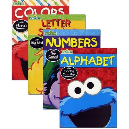 KAPPA DDI 1902630 Sesame Street Workbooks Case of 24 1902630